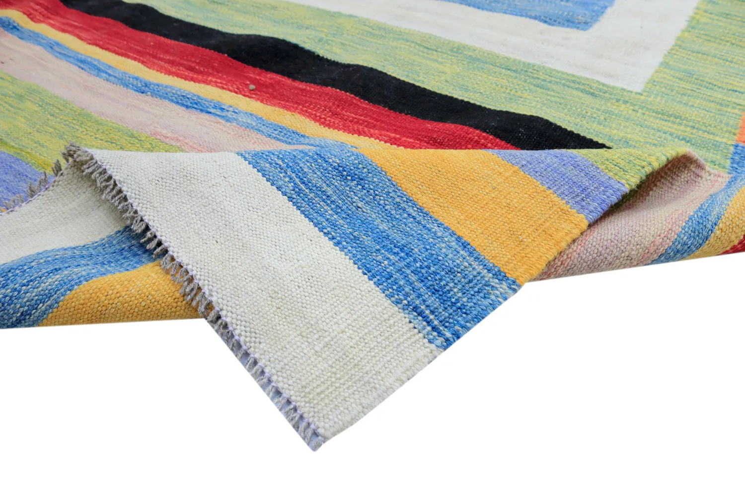 Orientalischer Teppich - Kelim Hand Woven - 201 x 299 cm