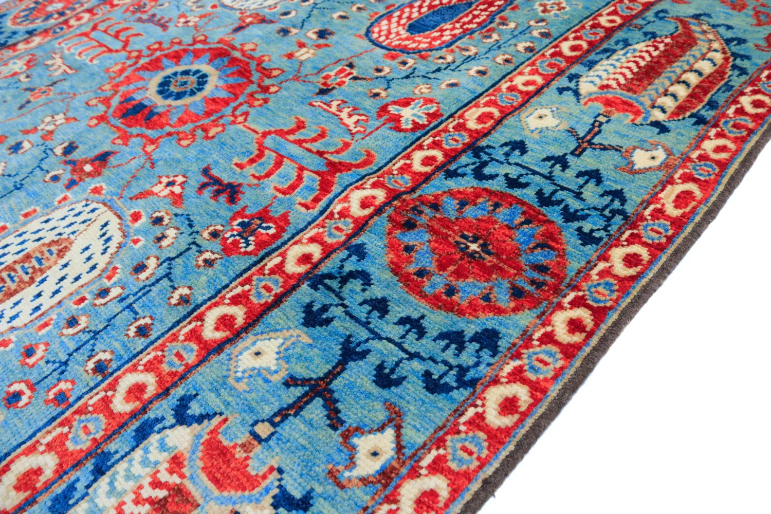 Orientalischer Teppich - Suzani Hand Knotted - 170 x 240 cm