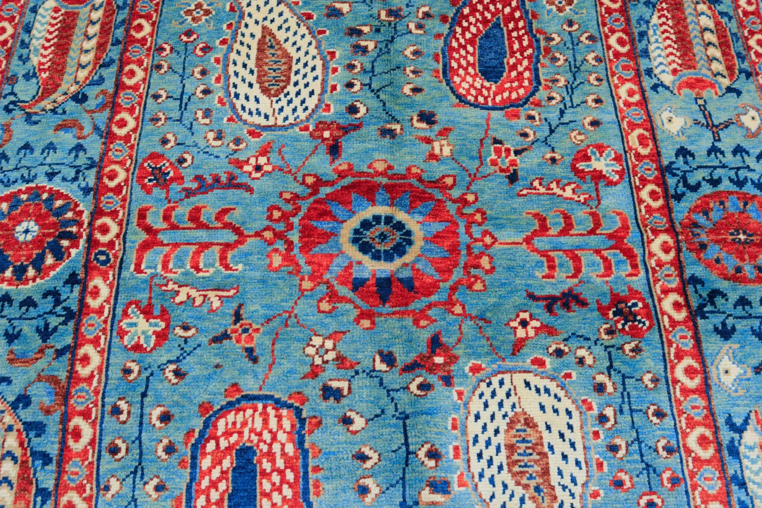 Orientalischer Teppich - Suzani Hand Knotted - 170 x 240 cm