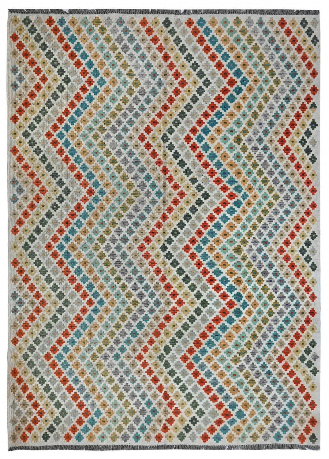 Orientalischer Kelim-Teppich 288 x 208 cm