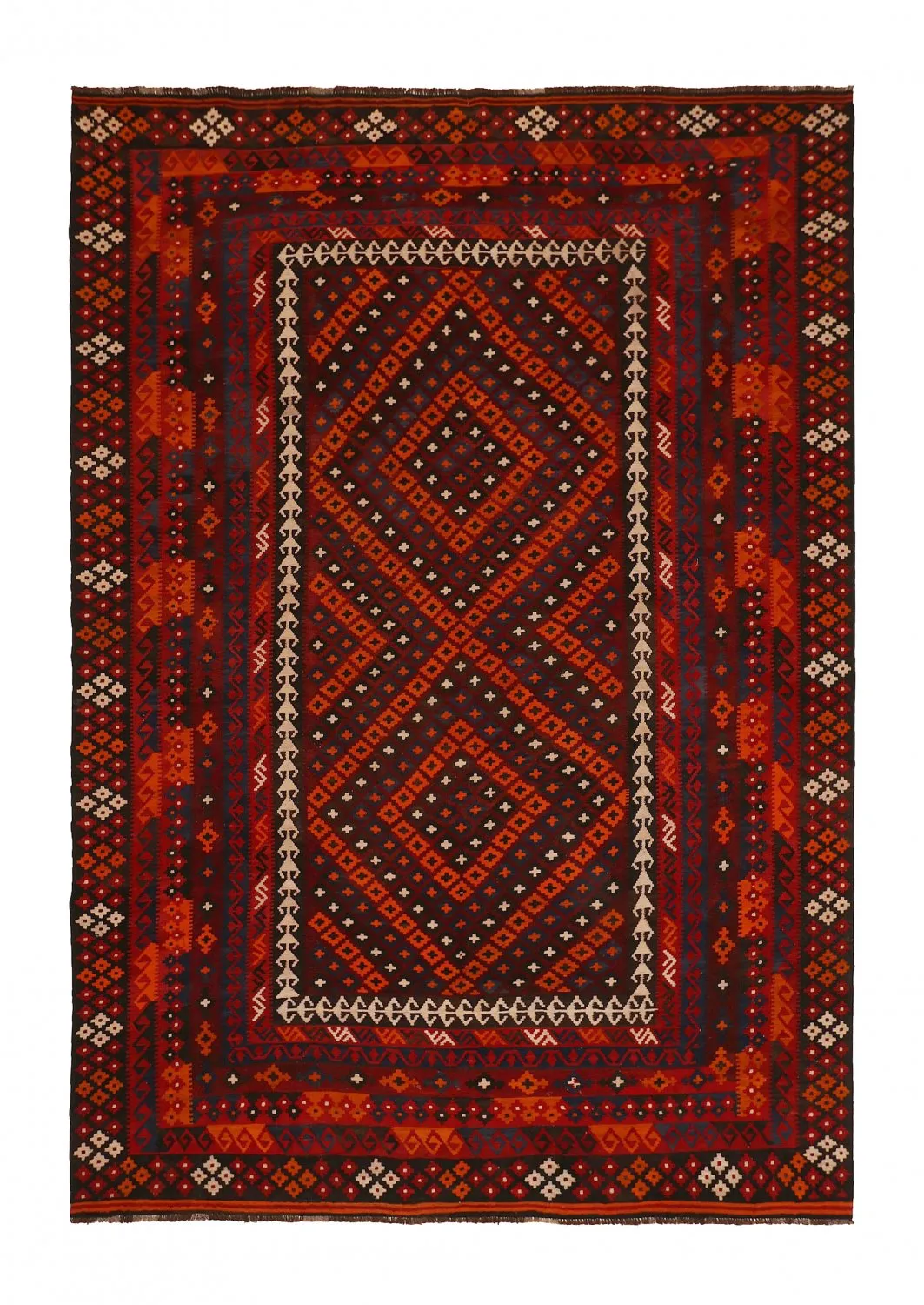 Orientalischer Kelim-Teppich 366 x 255 cm