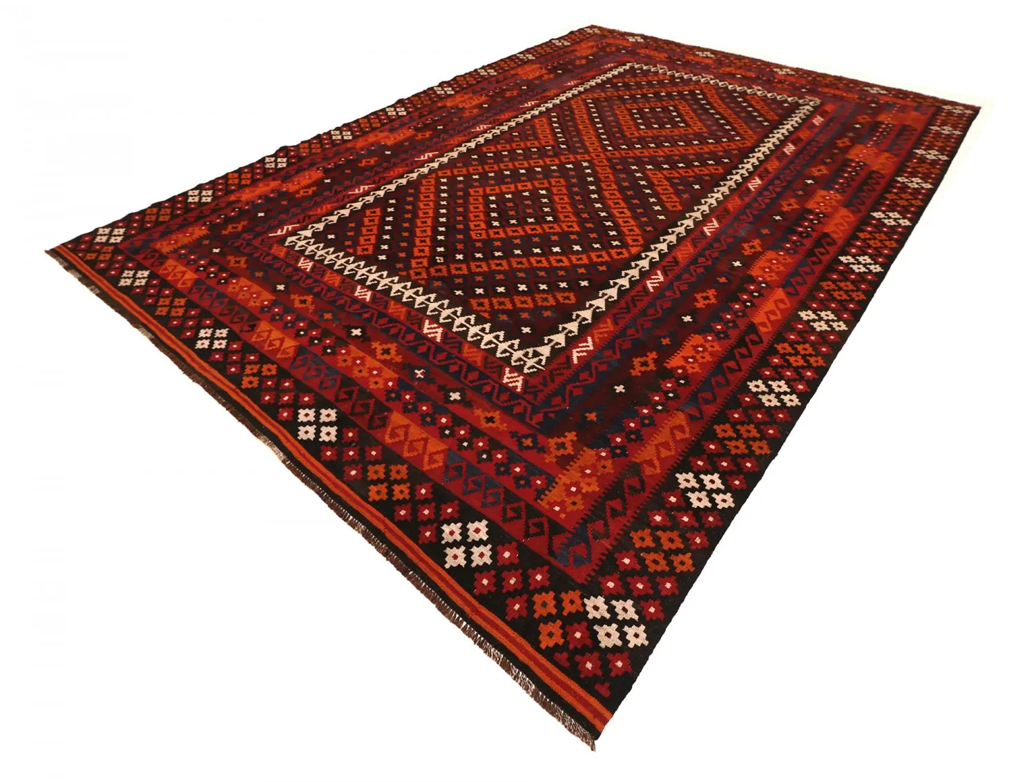 Orientalischer Kelim-Teppich 366 x 255 cm