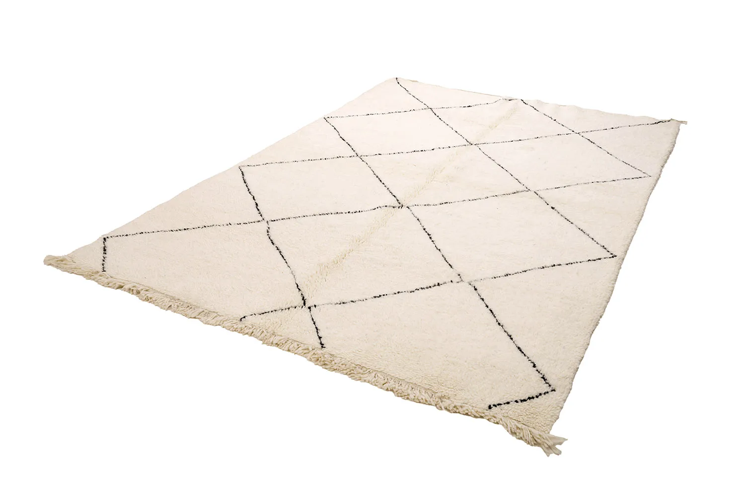 Kelim Marokkanische Berber Teppich Beni Ouarain 195 x 295 cm