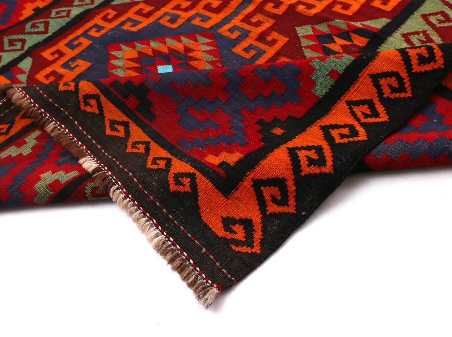 Orientalischer Kelim-Teppich 401 x 161 cm