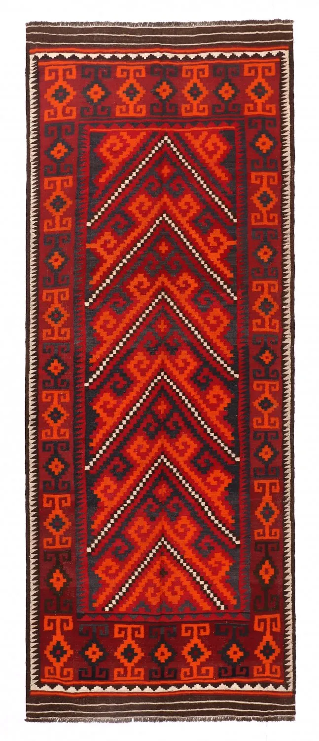 Orientalischer Kelim-Teppich 401 x 161 cm