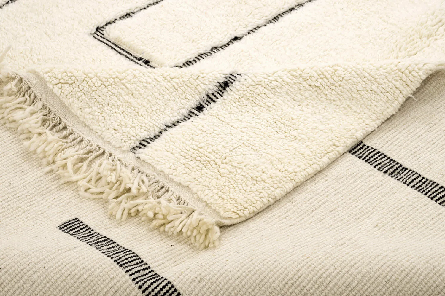 Kelim Marokkanische Berber Teppich Beni Ouarain 200 x 315 cm