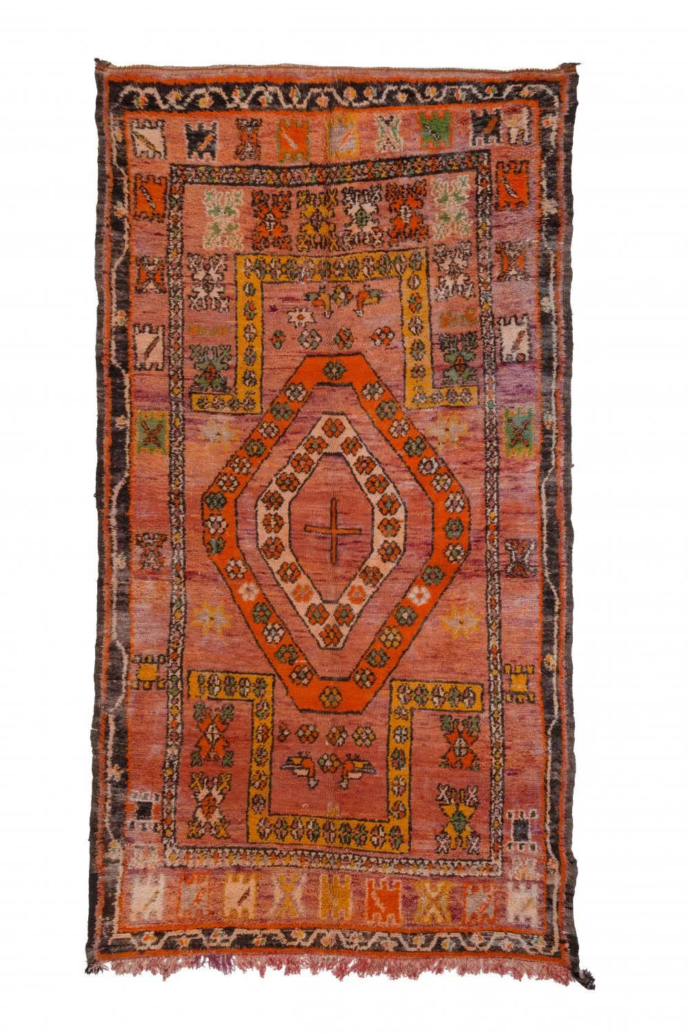 Kelim Marokkanische Berber Teppich Azilal 375 x 200 cm
