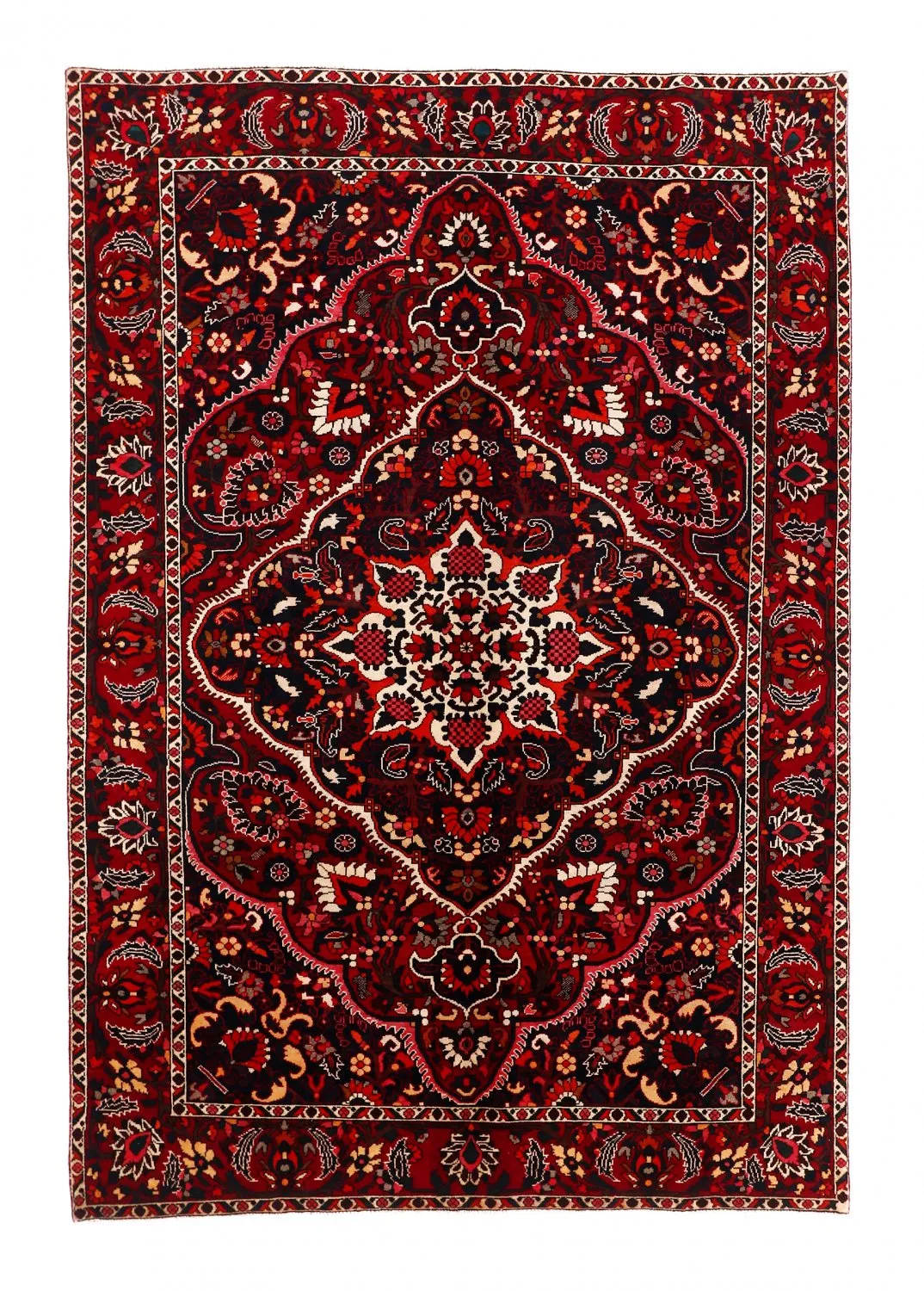 Orientalischer Teppich Hamedan 298 x 202 cm