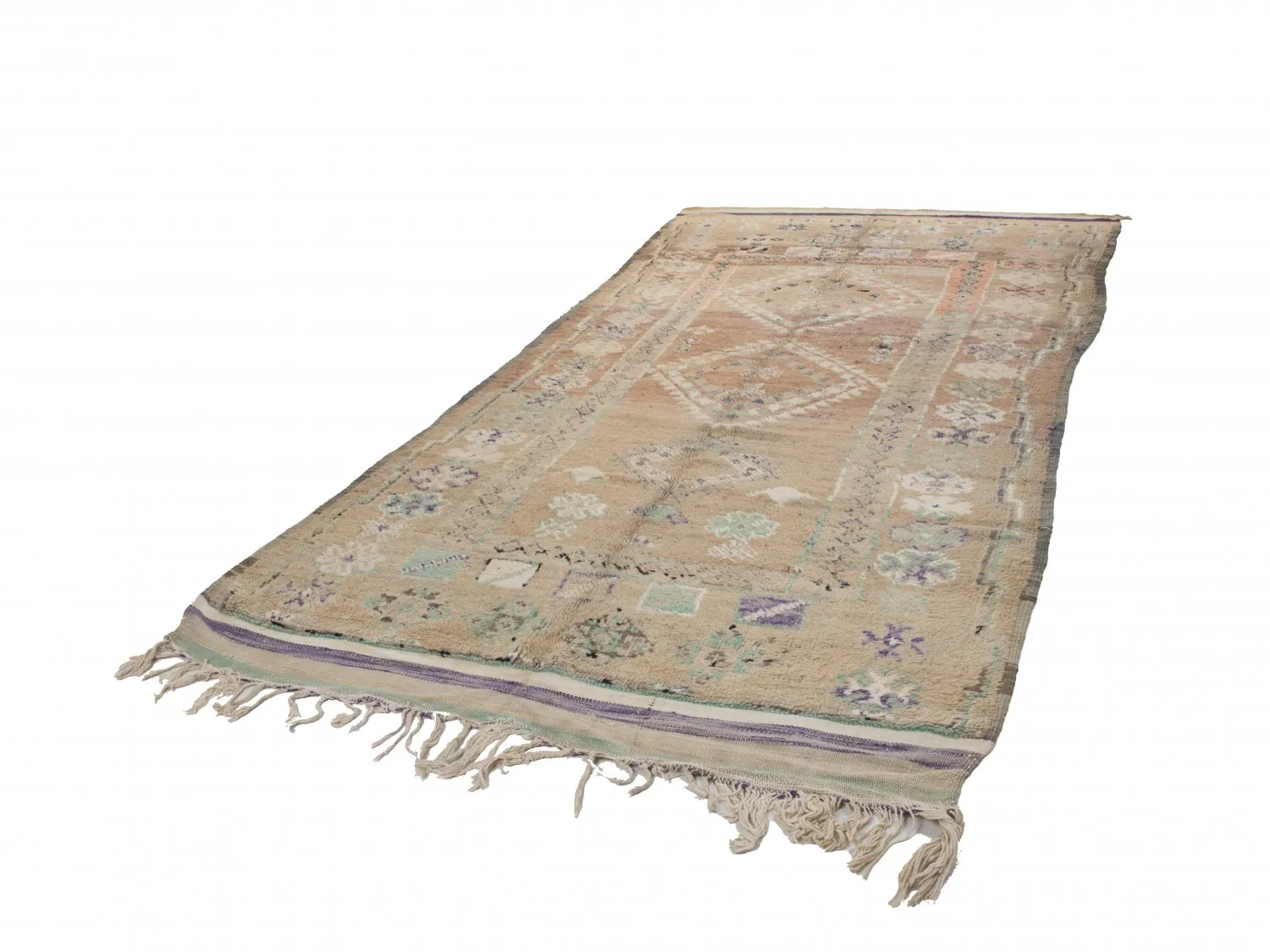 Kelim Marokkanische Berber Teppich Azilal Special Edition 350 x 180 cm