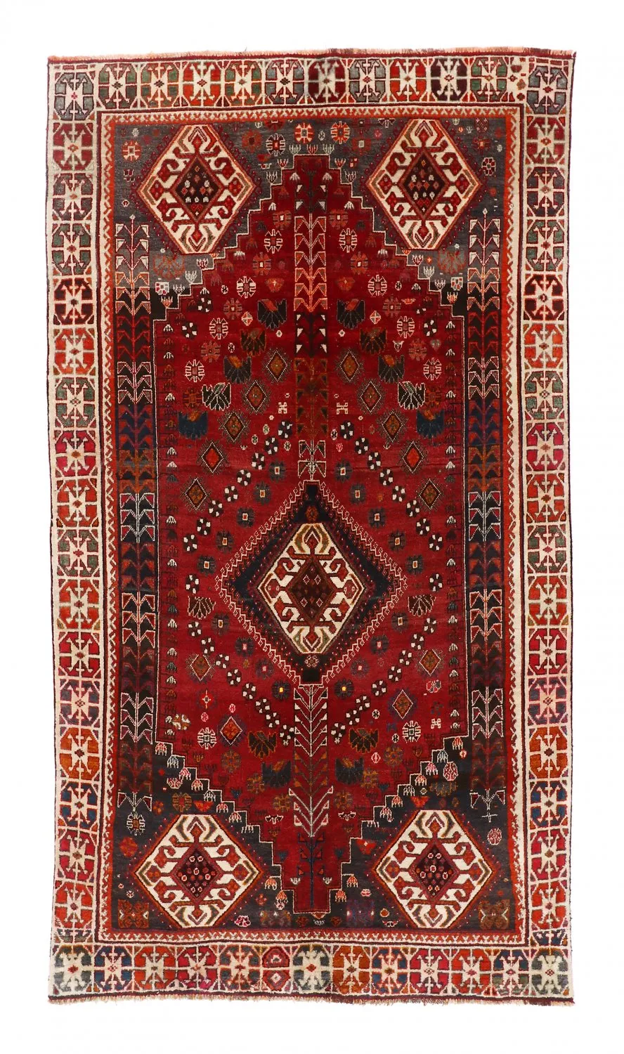 Orientalischer Teppich Hamedan 269 x 144 cm