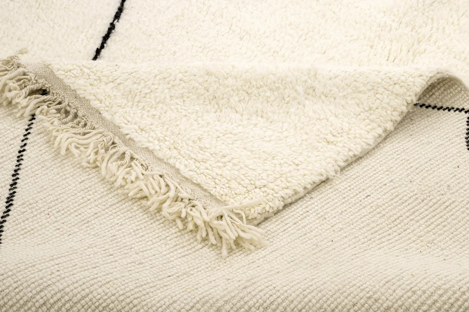 Kelim Marokkanische Berber Teppich Beni Ouarain 200 x 305 cm
