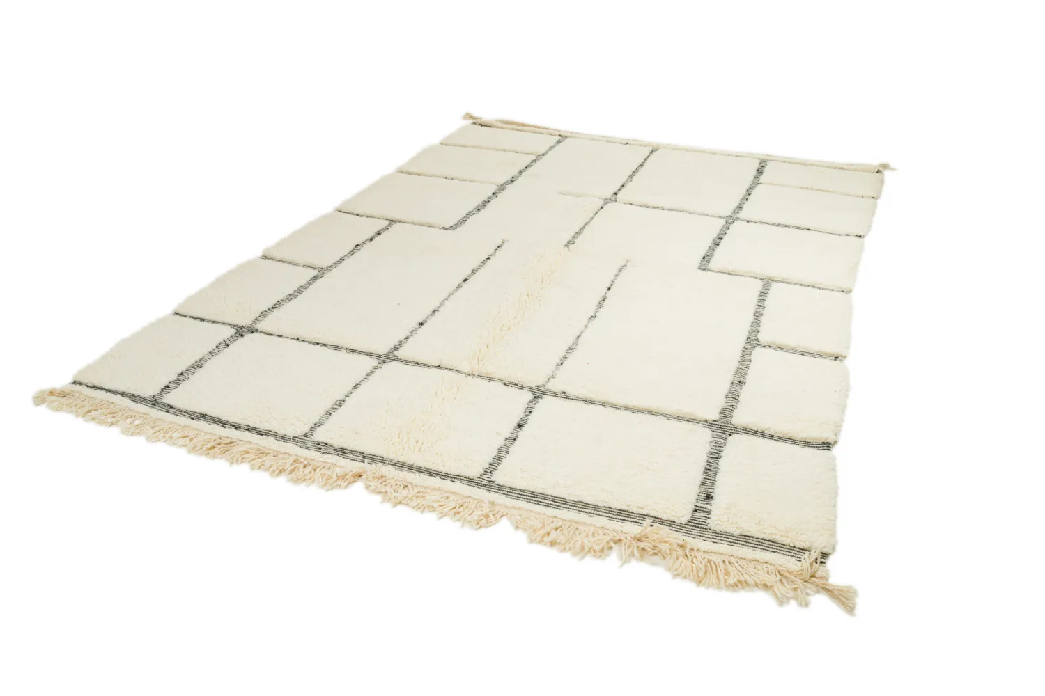 Kelim Marokkanische Berber Teppich Beni Ouarain 200 x 295 cm