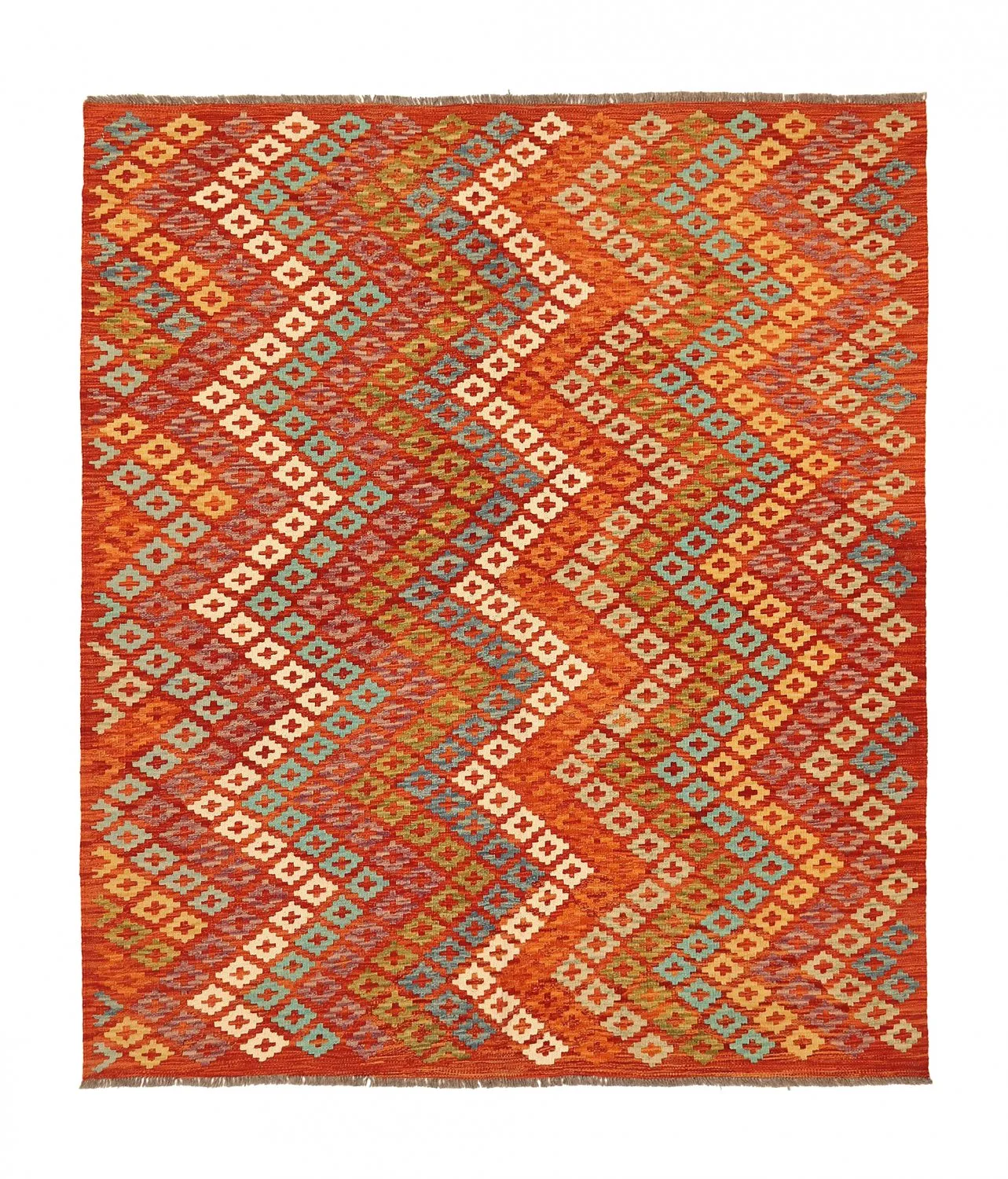 Orientalischer Kelim-Teppich 192 x 167 cm