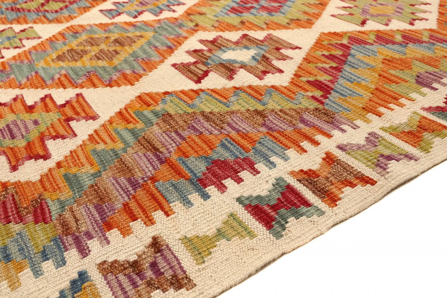 Orientalischer Kelim-Teppich 252 x 177 cm