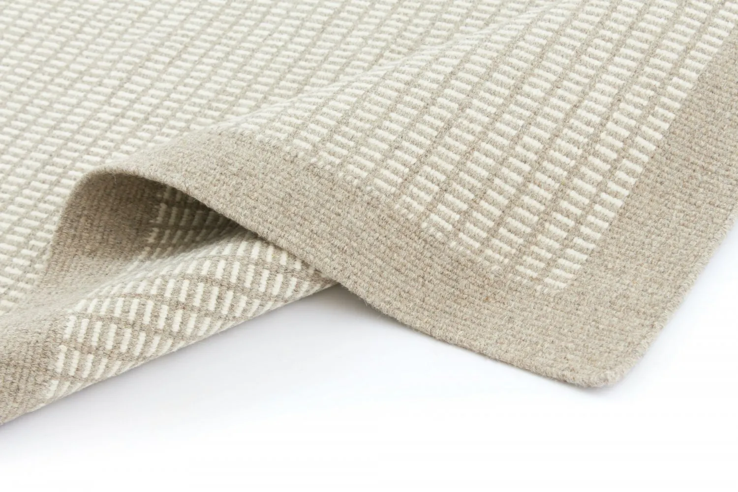 Wollteppich - Luxor (beige/weiß)