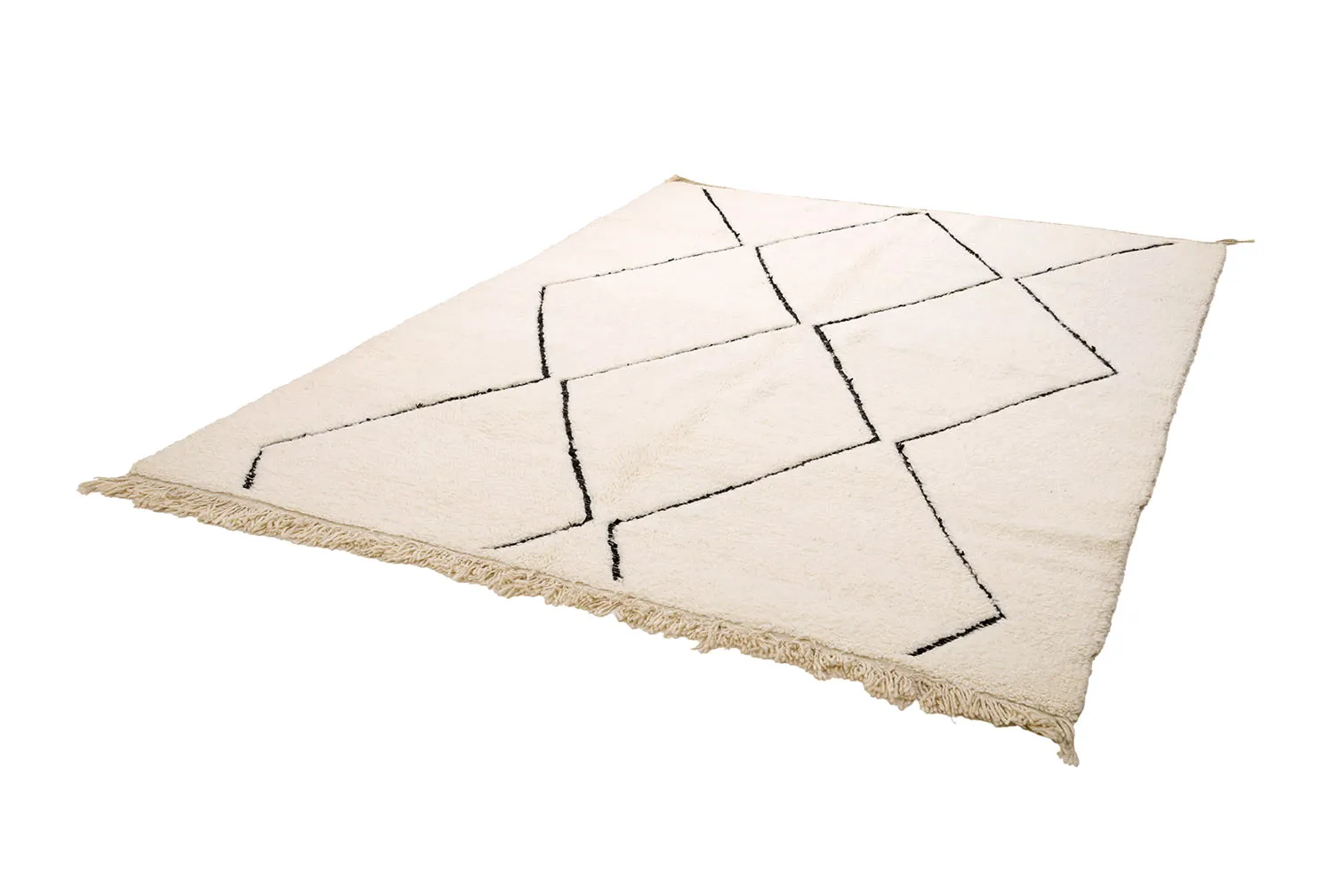 Kelim Marokkanische Berber Teppich Beni Ouarain 205 x 290 cm