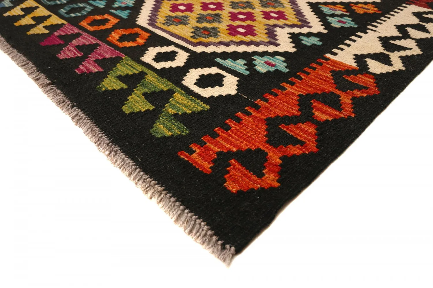 Orientalischer Kelim-Teppich 297 198 cm