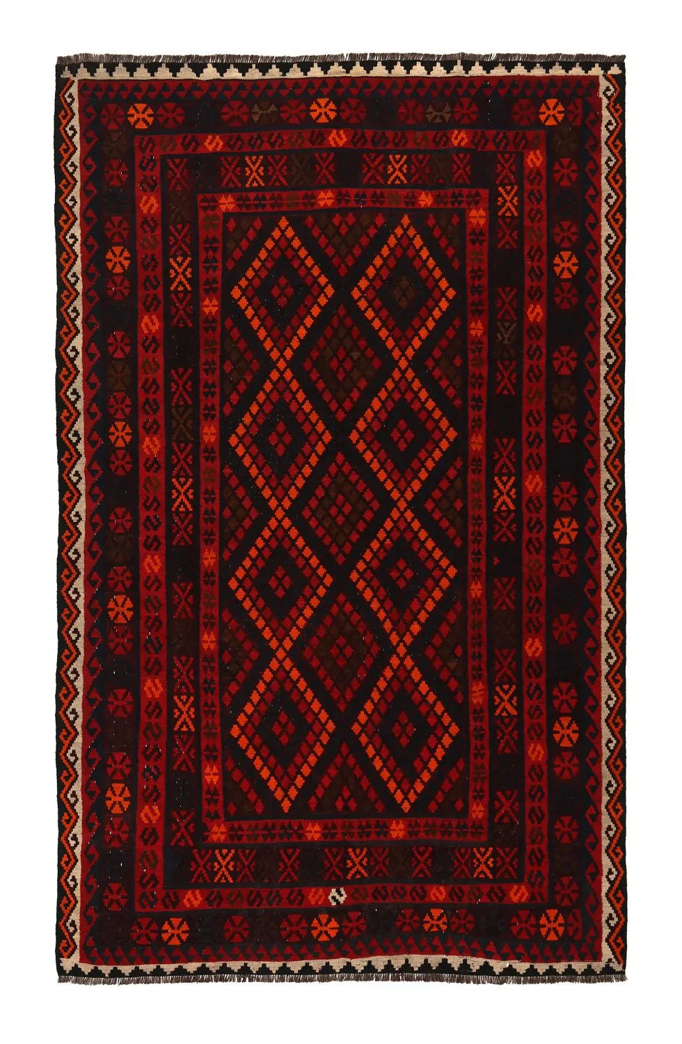 Orientalischer Kelim-Teppich 304 x 195 cm