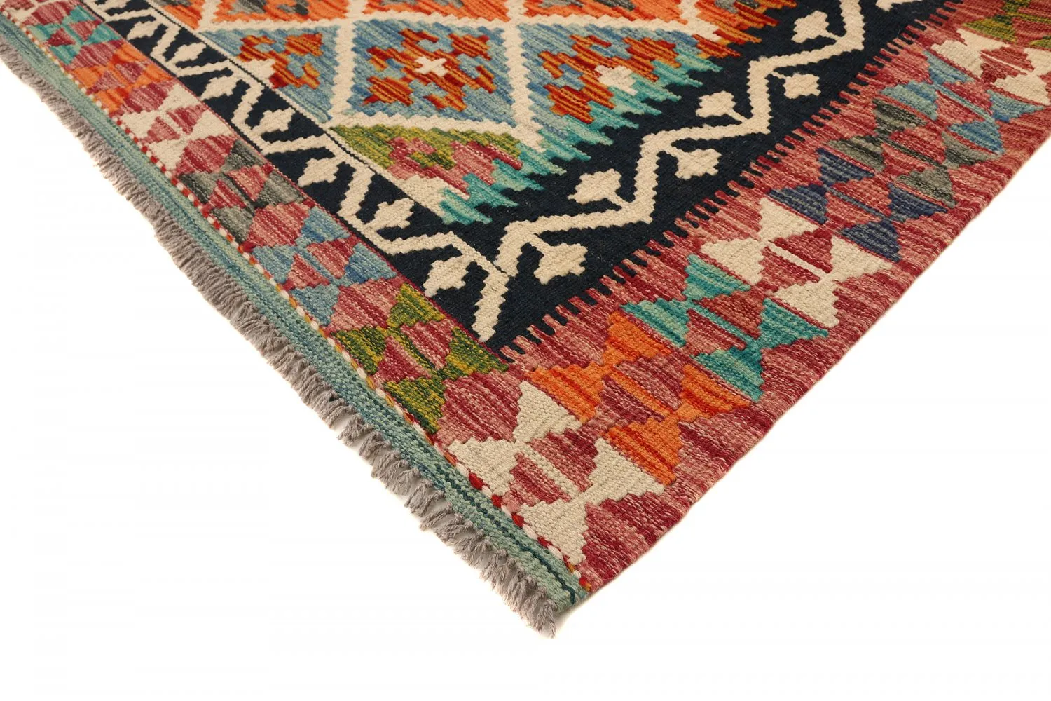 Orientalischer Kelim-Teppich 242 x 181 cm