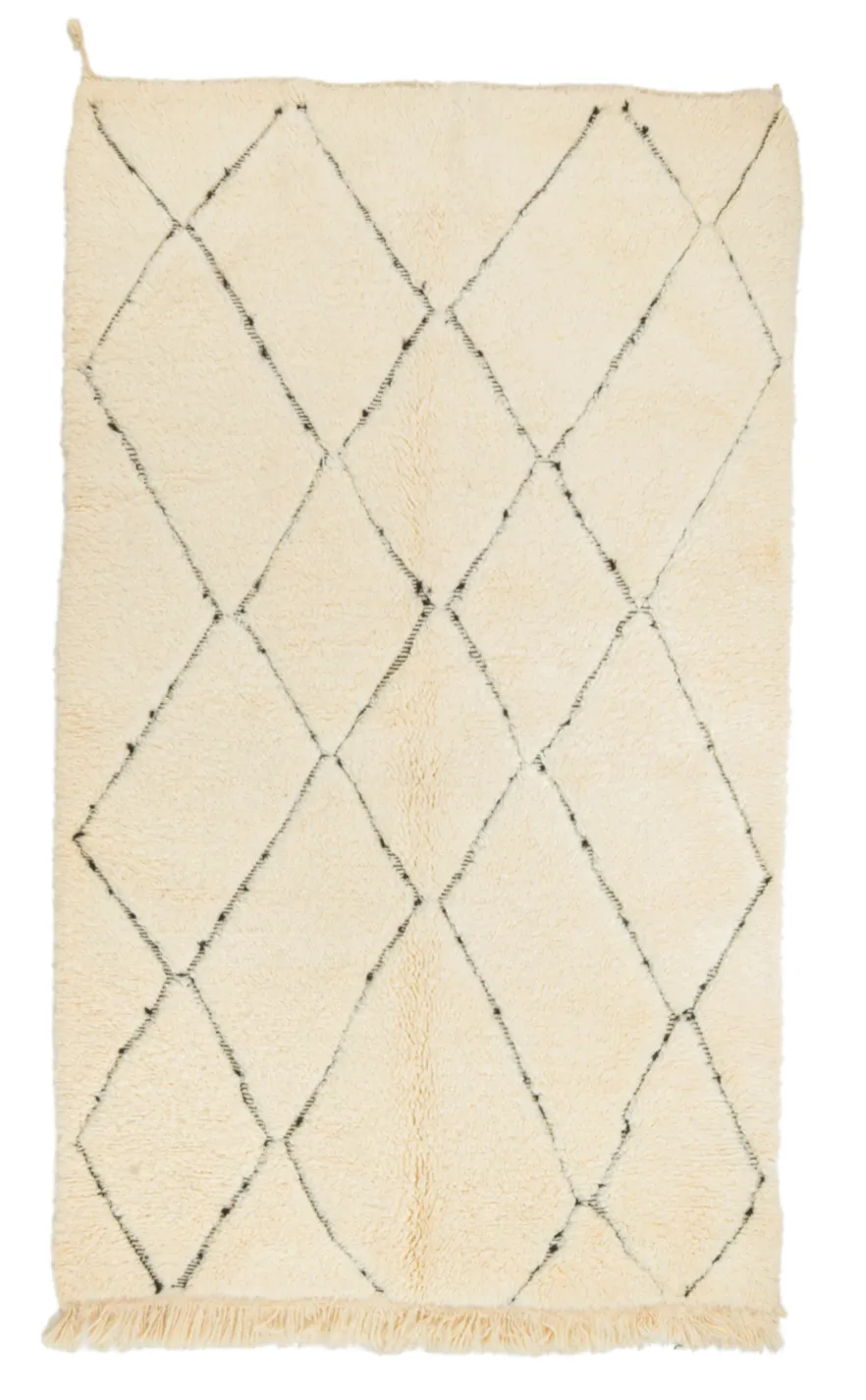 Kelim Marokkanische Berber Teppich Beni Ouarain 155 x 255 cm