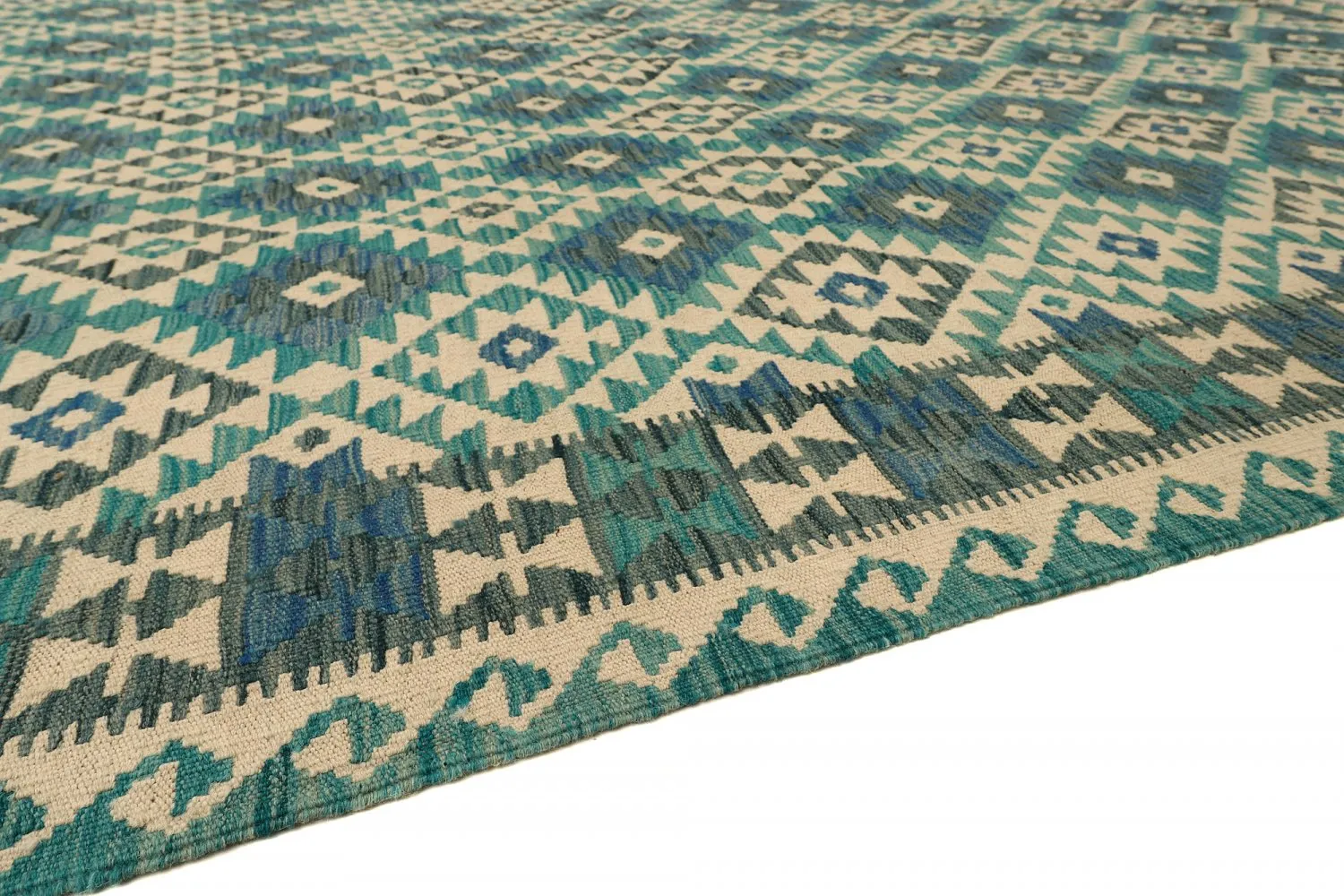 Orientalischer Kelim-Teppich 319 x 258 cm