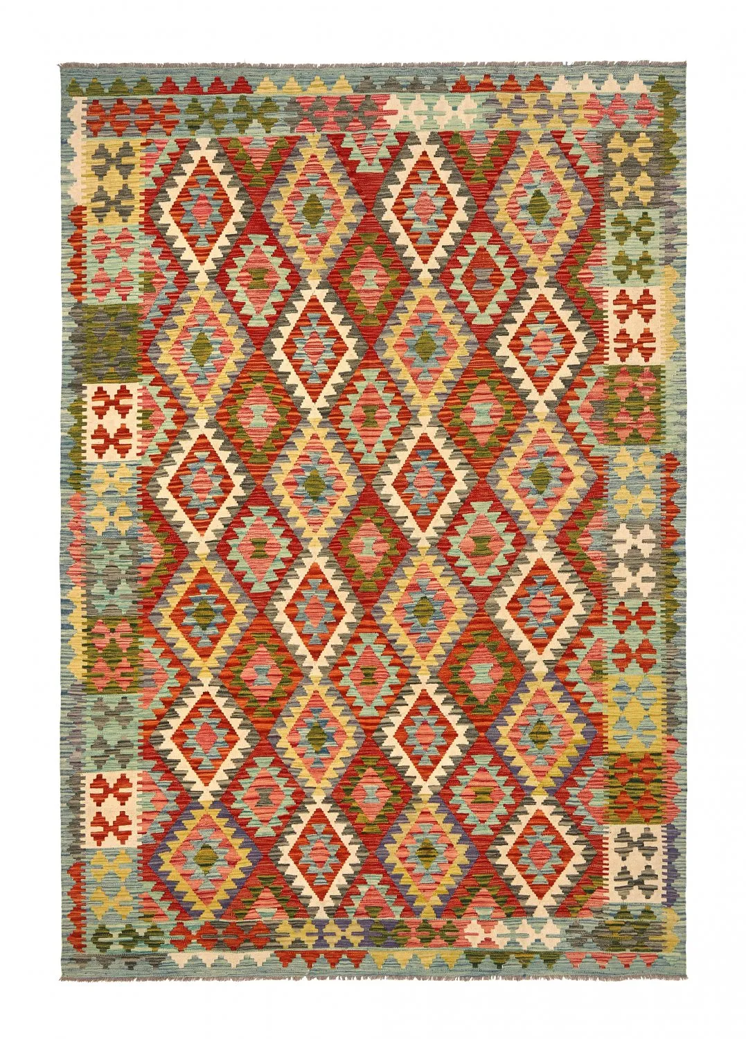 Orientalischer Kelim-Teppich 299 x 210 cm
