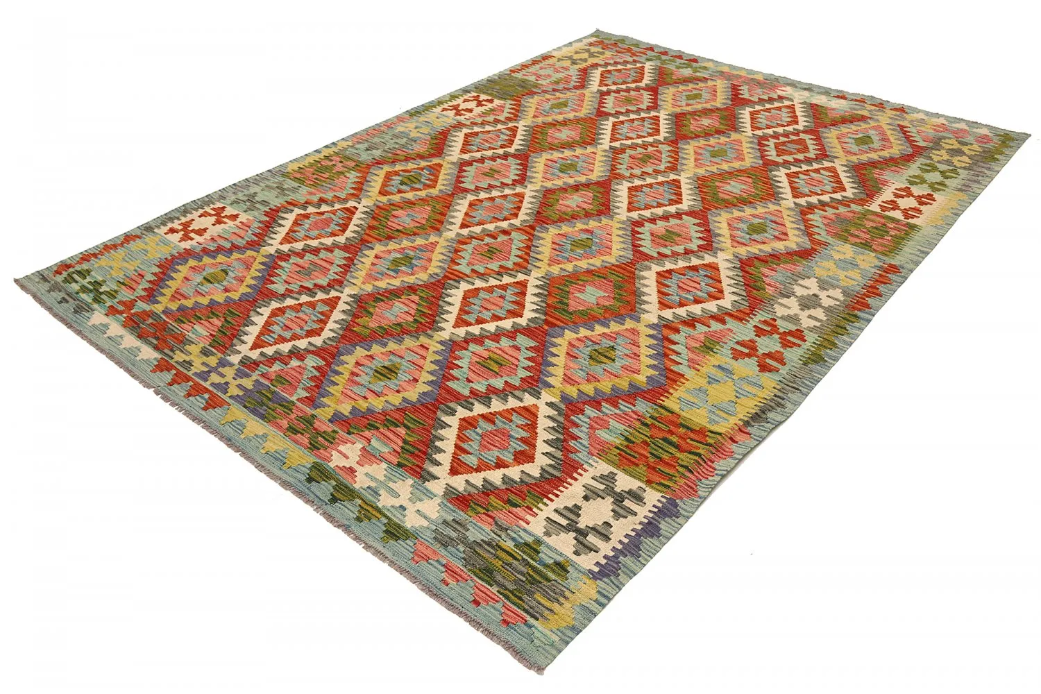 Orientalischer Kelim-Teppich 299 x 210 cm