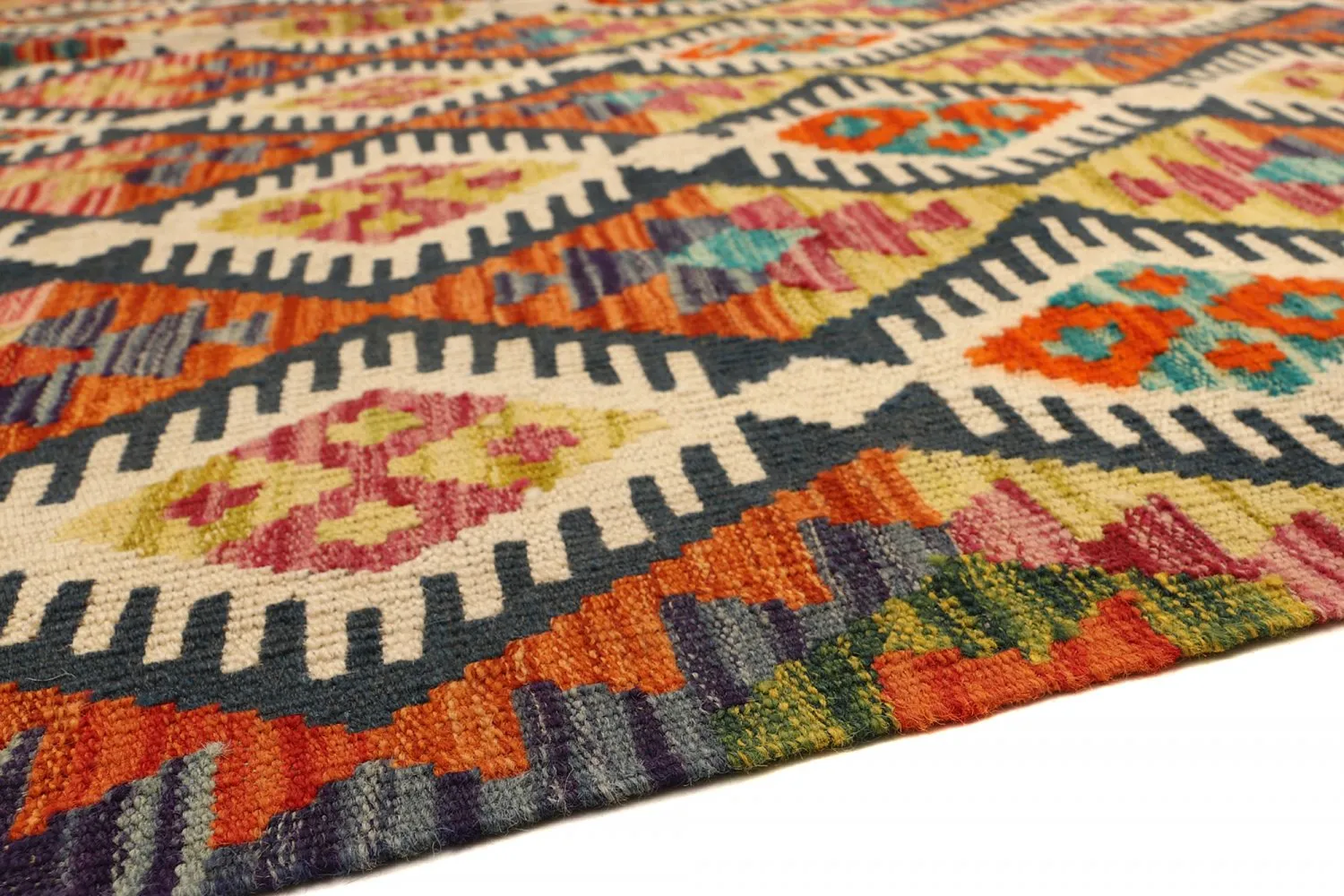 Orientalischer Kelim-Teppich 303 x 199 cm