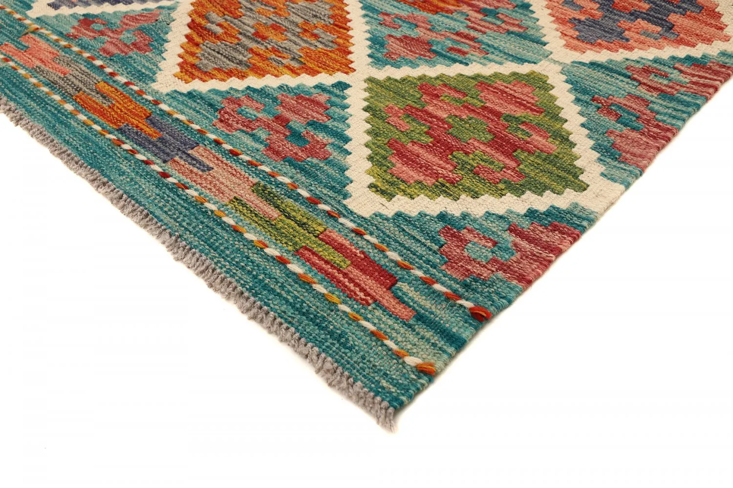 Orientalischer Kelim-Teppich 298 x 201 cm