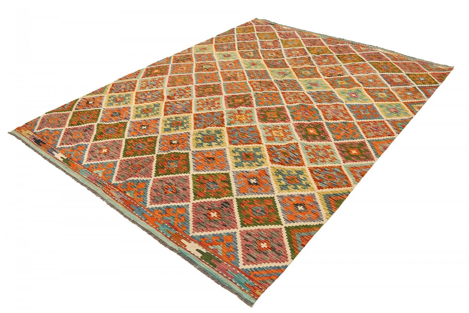 Orientalischer Kelim-Teppich 286 x 211 cm