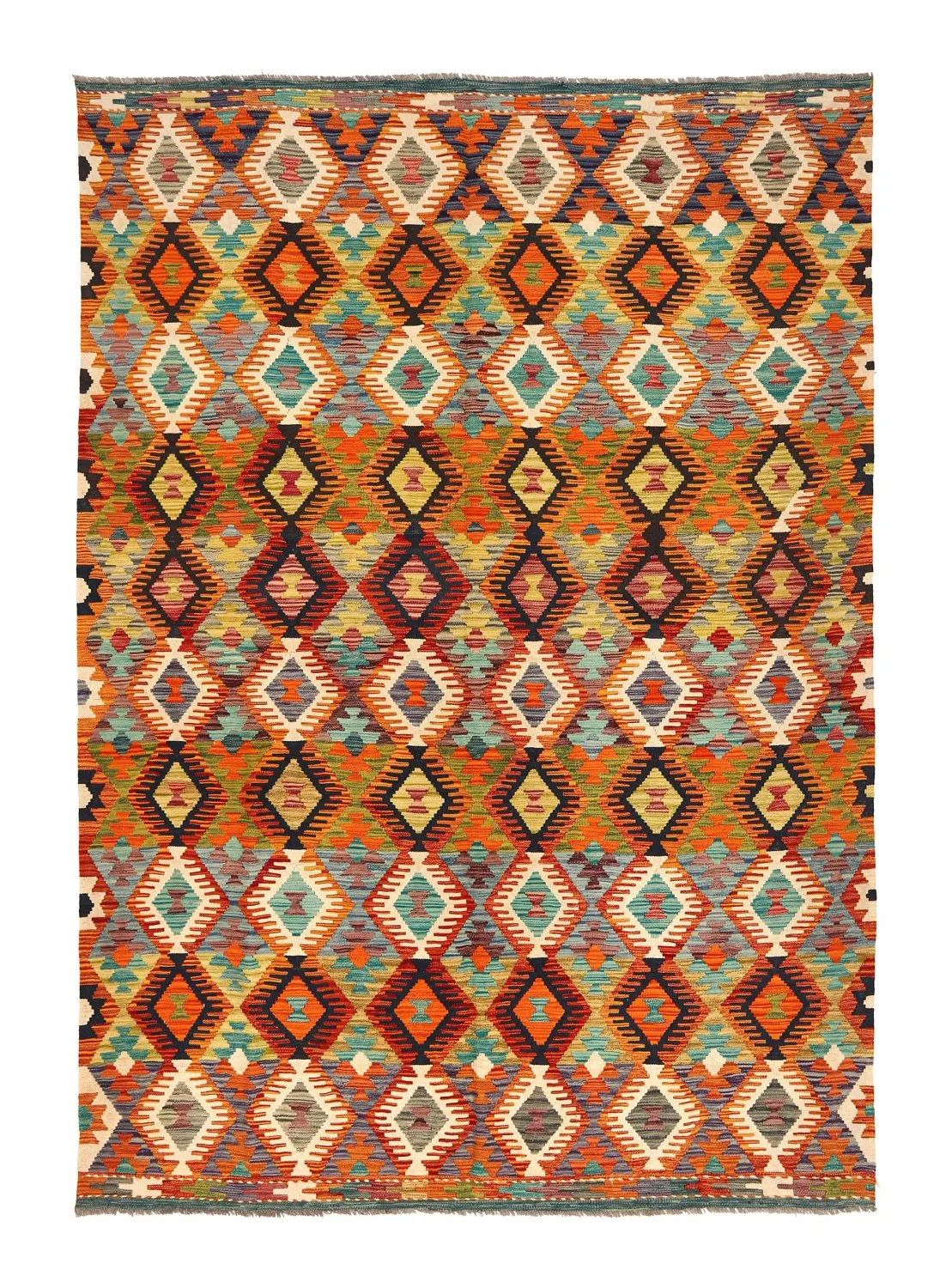 Orientalischer Kelim-Teppich 289 x 203 cm