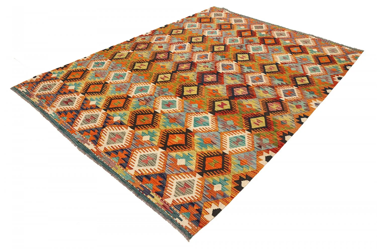 Orientalischer Kelim-Teppich 289 x 203 cm