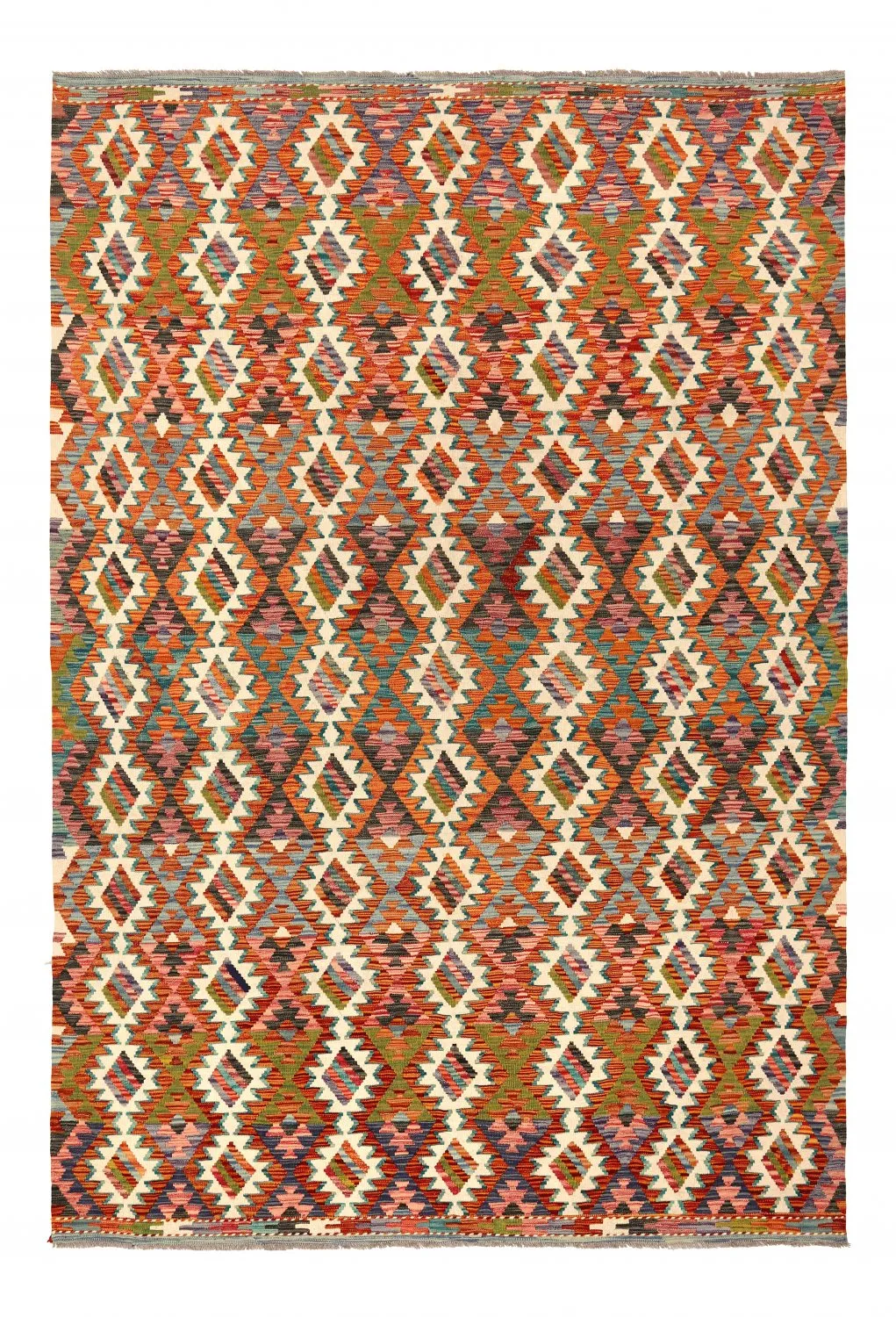 Orientalischer Kelim-Teppich 300 x 203 cm
