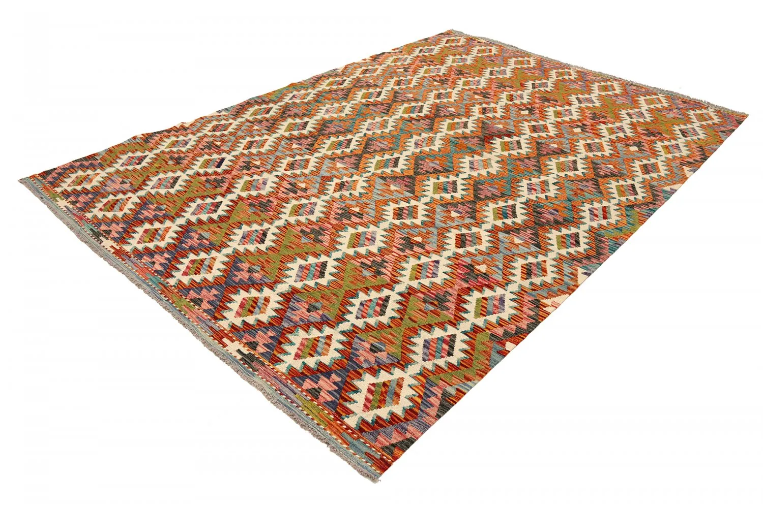 Orientalischer Kelim-Teppich 300 x 203 cm
