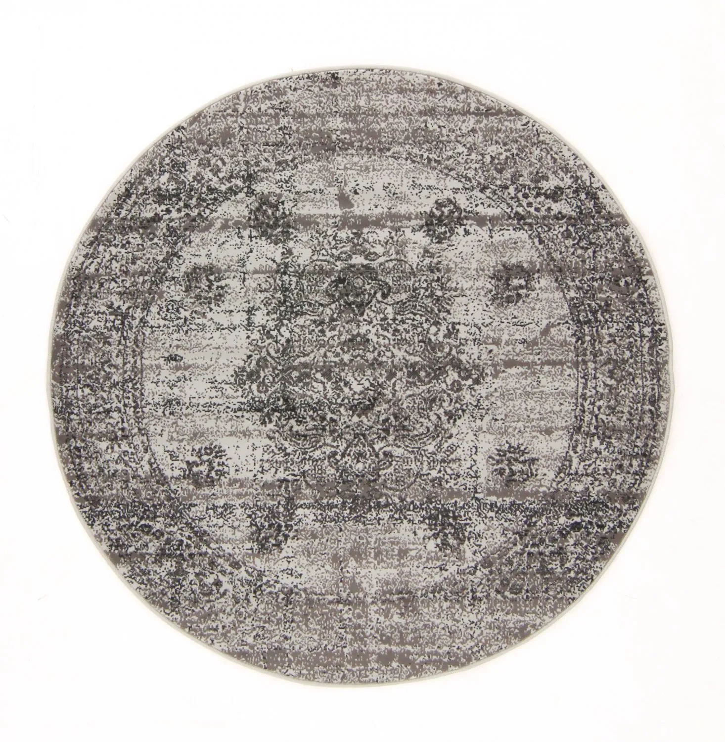 Rund Teppich - Peking Royal (grau)