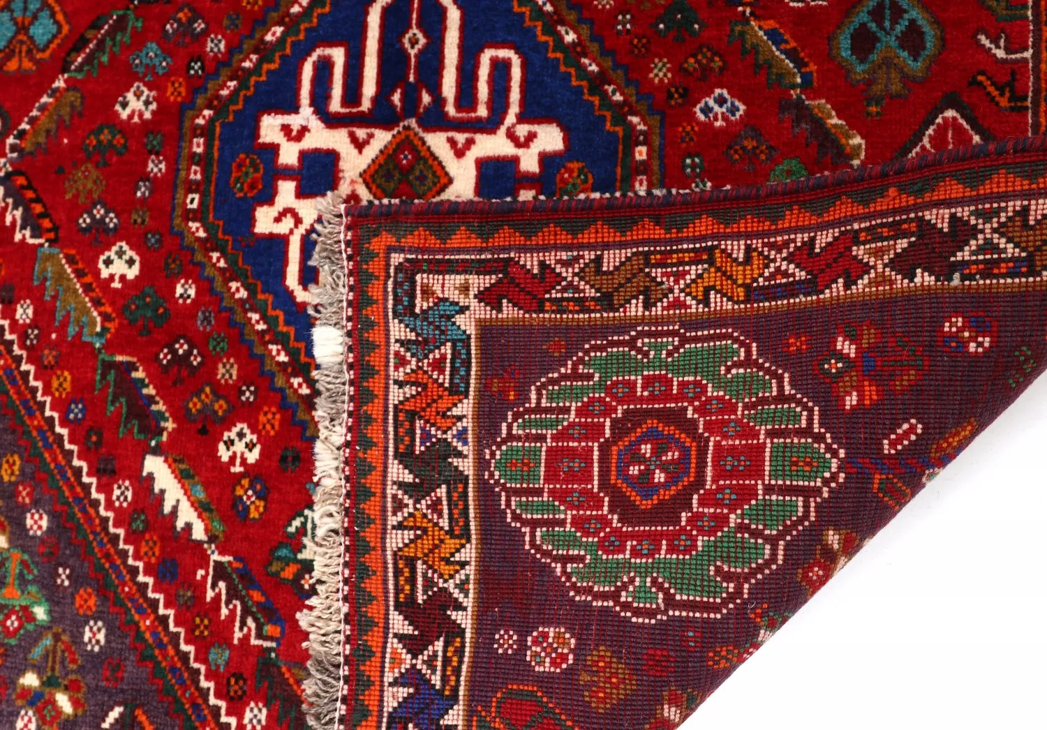 Orientalischer Teppich Hamedan 280 x 107 cm