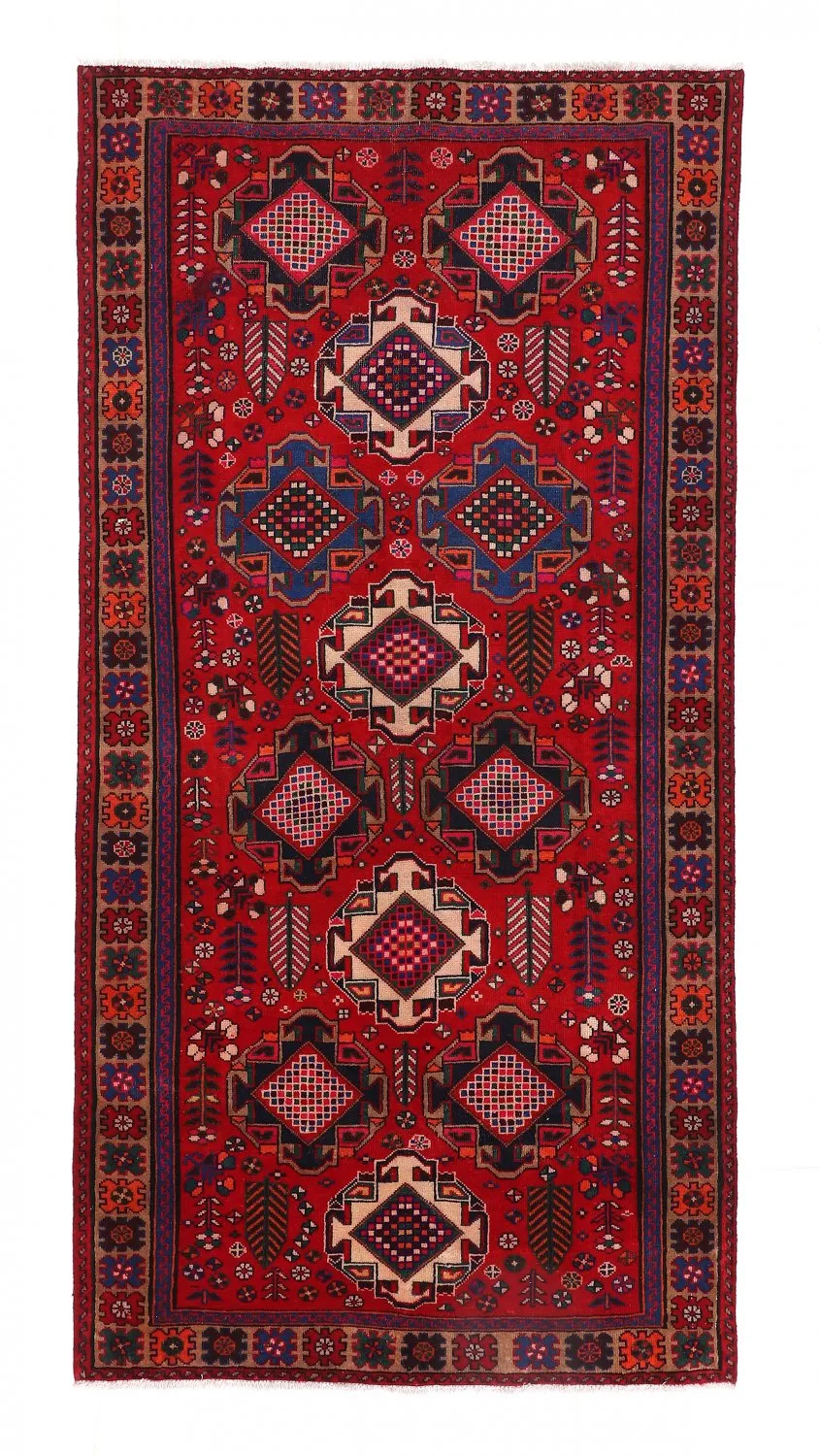 Orientalischer Teppich Hamedan 289 x 145 cm