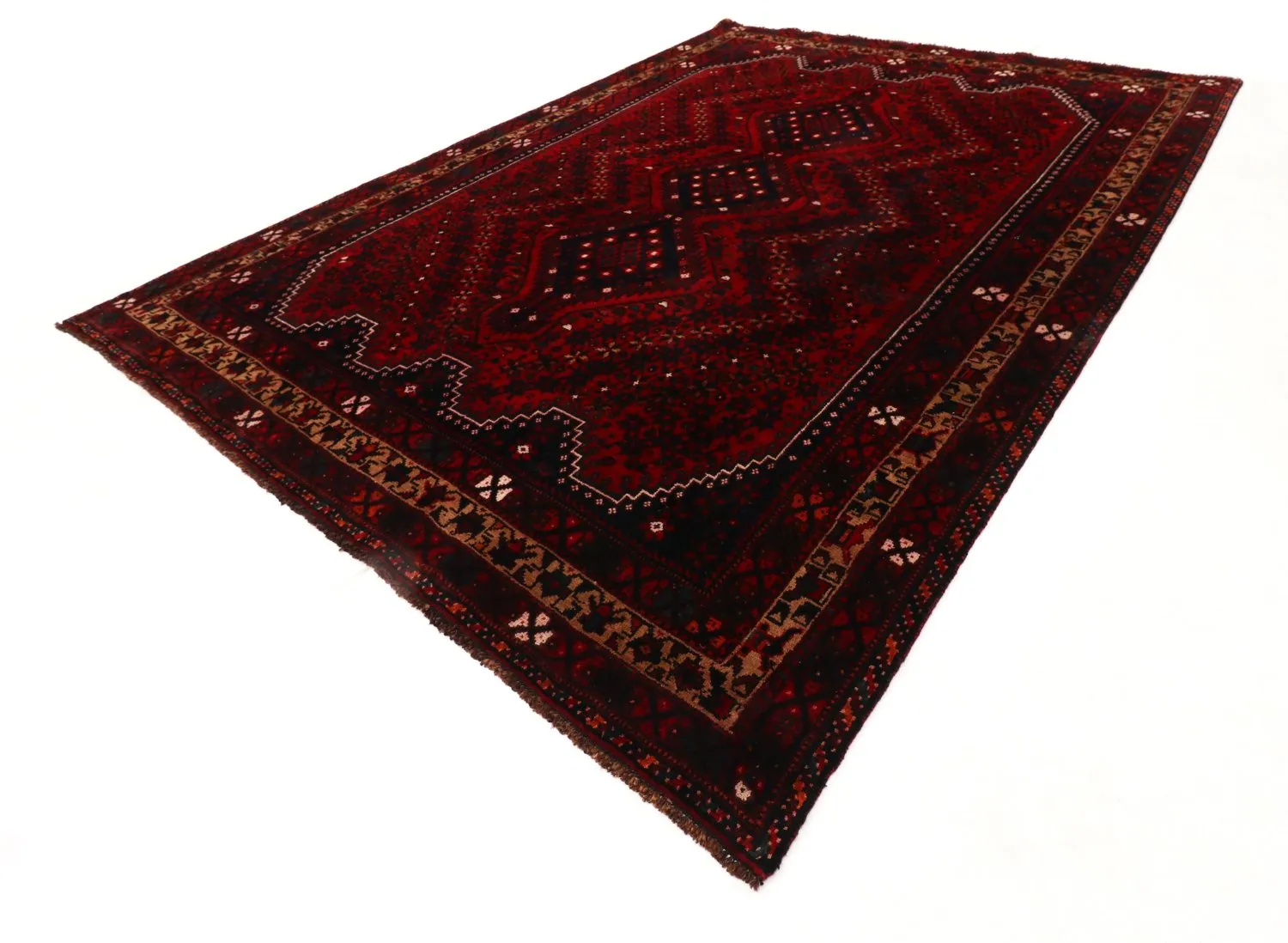 Orientalischer Teppich Hamedan 282 x 205 cm