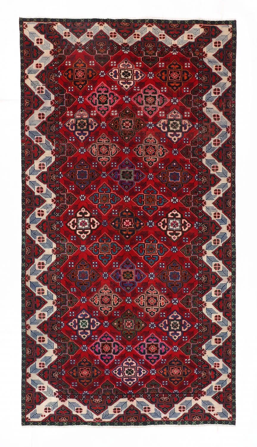 Orientalischer Teppich Hamedan 282 x 145 cm