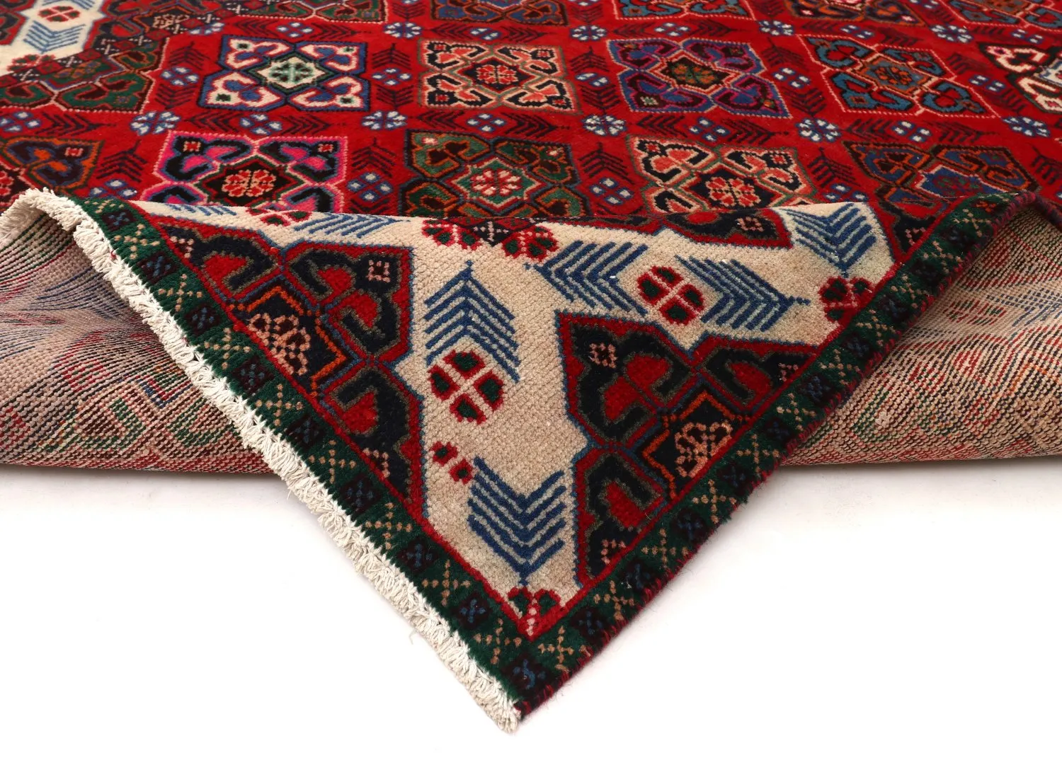 Orientalischer Teppich Hamedan 282 x 145 cm
