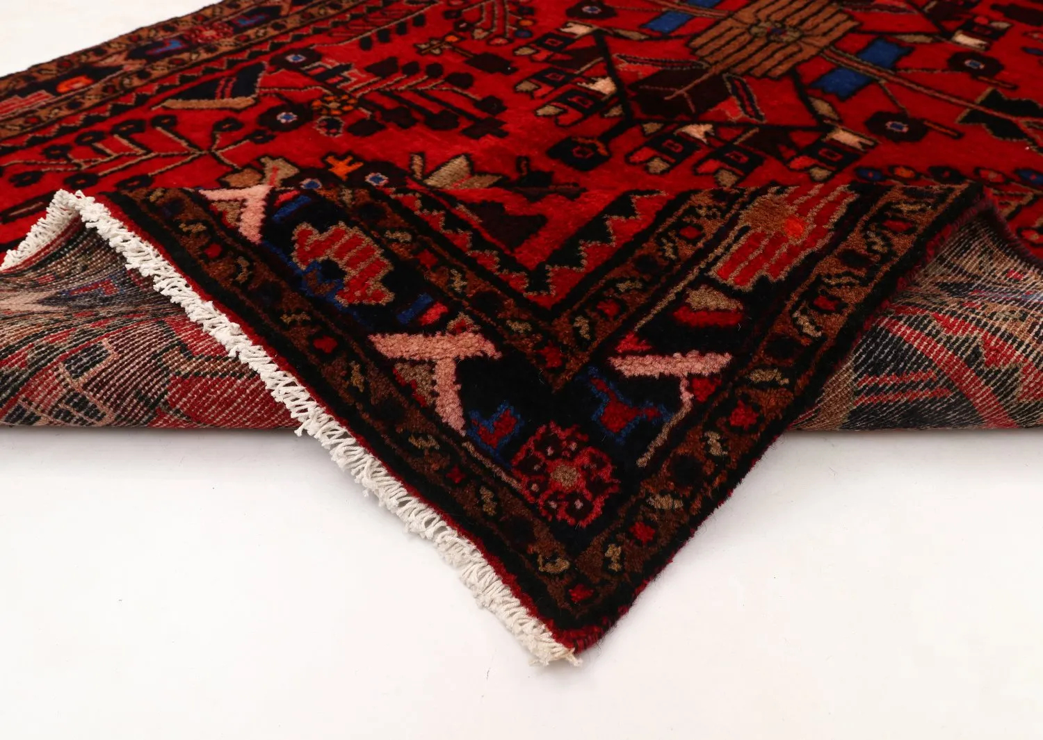 Orientalischer Teppich Hamedan 302 x 108 cm