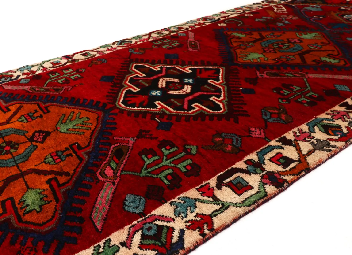 Orientalischer Teppich Hamedan 307 x 104 cm