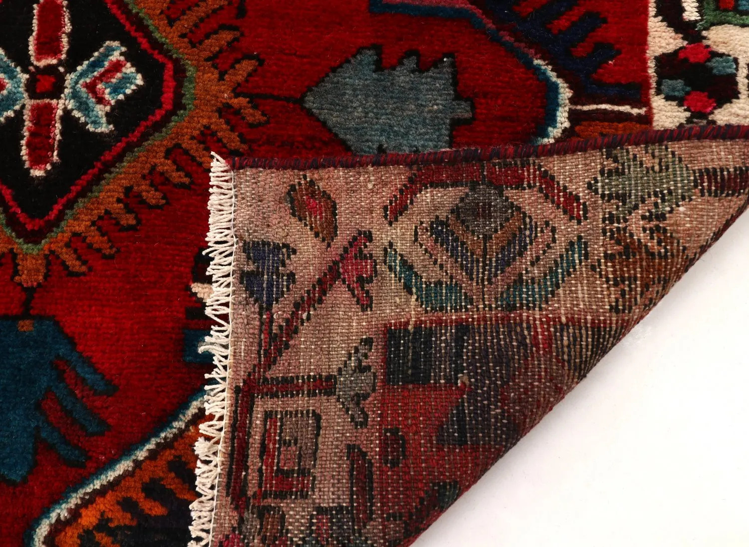 Orientalischer Teppich Hamedan 307 x 104 cm