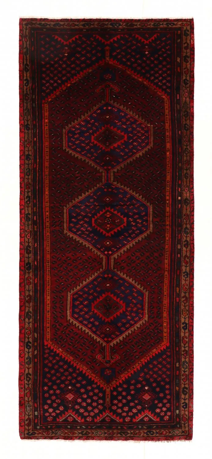 Orientalischer Teppich Hamedan 281 x 118 cm
