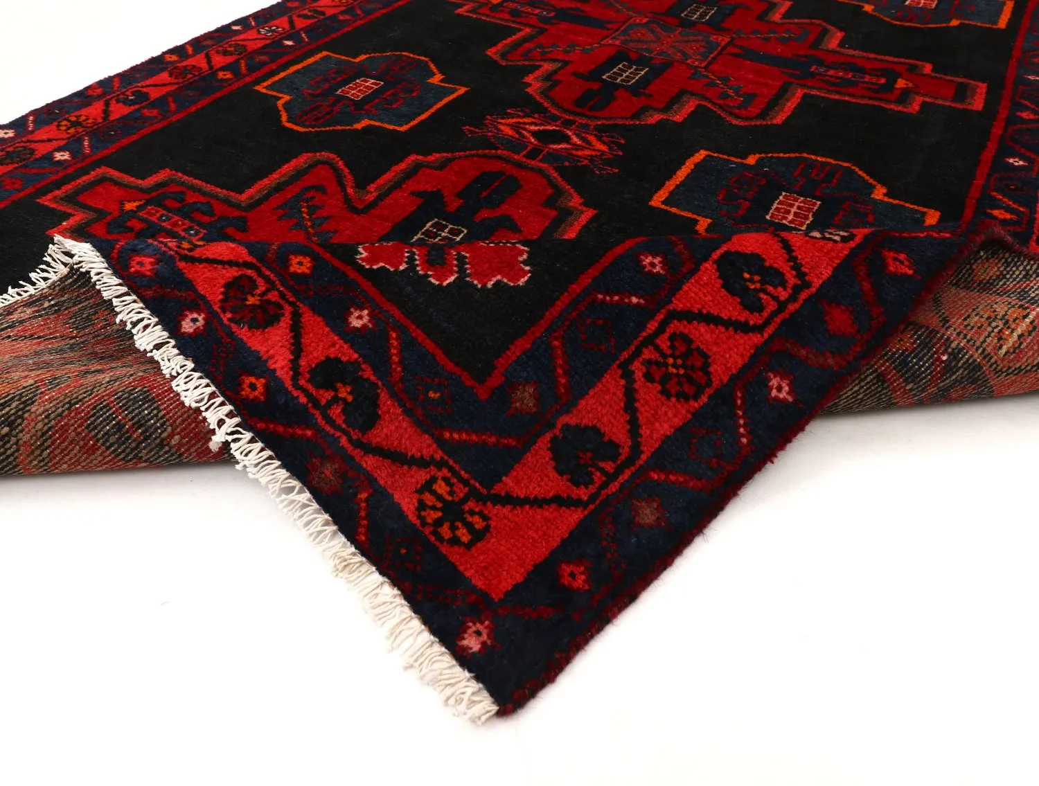 Orientalischer Teppich Hamedan 296 x 110 cm