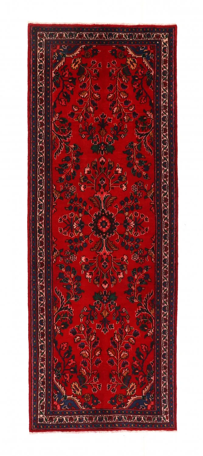 Orientalischer Teppich Hamedan 294 x 107 cm