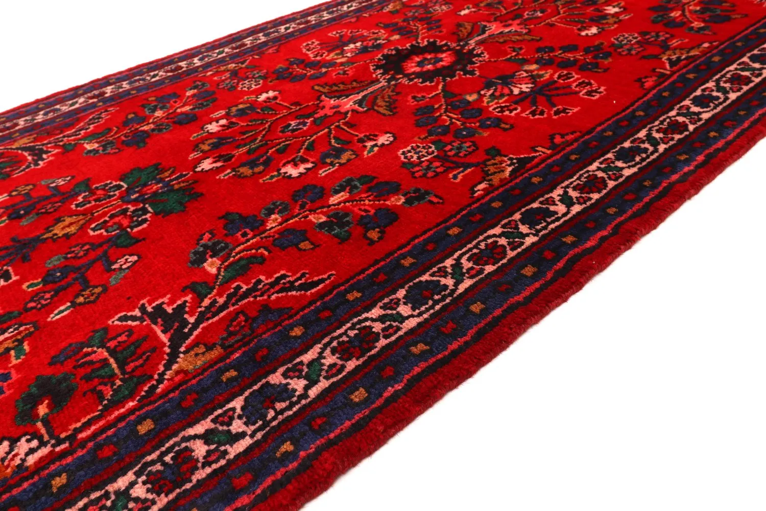 Orientalischer Teppich Hamedan 294 x 107 cm
