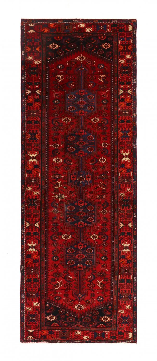 Orientalischer Teppich Hamedan 302 x 108 cm