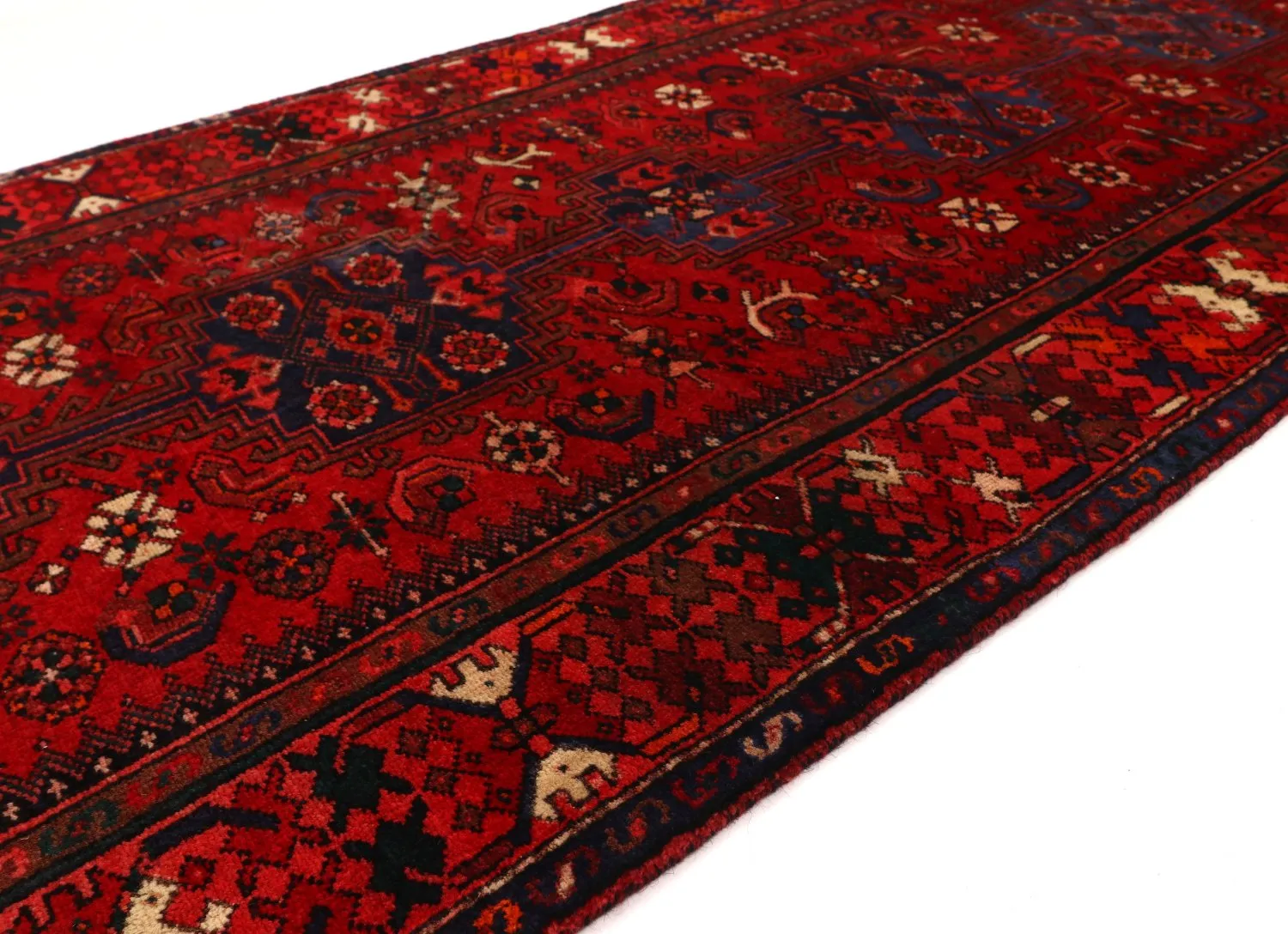 Orientalischer Teppich Hamedan 302 x 108 cm