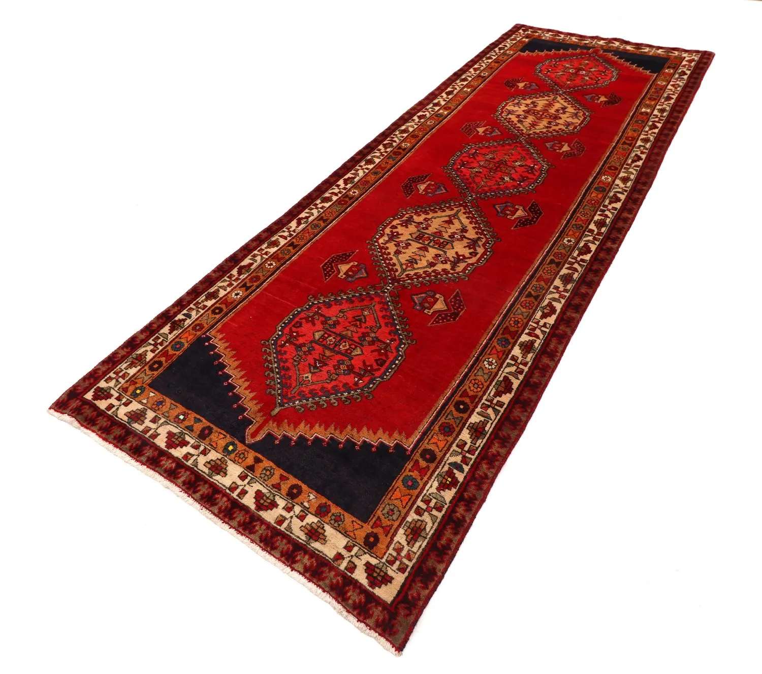 Orientalischer Teppich Hamedan 328 x 116 cm